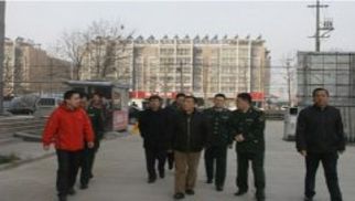 江蘇省消防總隊(duì)陳益新少將一行視察新世紀(jì)商貿(mào)城
